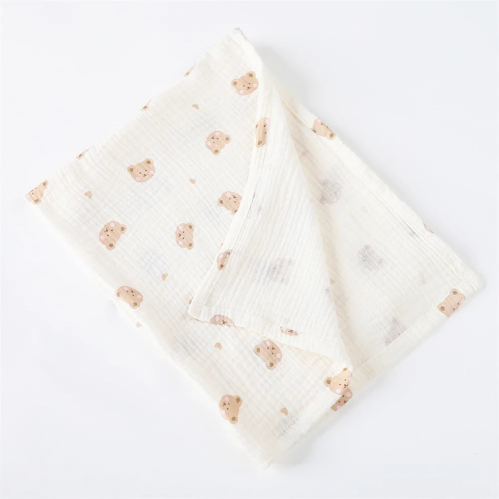 The Cloud Wrap Muslin Blanket